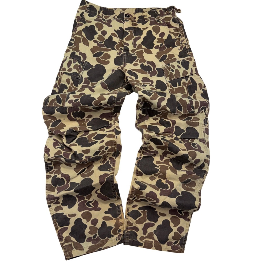 Vintage Winchester Cargo Pants Mens 32x32 Duck Camo Hunting Outdoor
